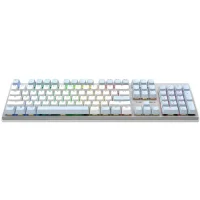 Клавиатура A4Tech Fstyler FS100 Neon (серебристый/голубой) фото 3